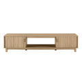 Varnholt Hvannasund Reeded Tv Stand | untouched supplier studio 2