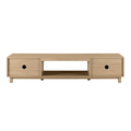 Varnholt Hvannasund Reeded Tv Stand | untouched supplier studio 4