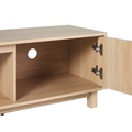 Varnholt Hvannasund Reeded Tv Stand | untouched supplier detail 1