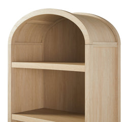 Detail | Close view of the Varnholt Litladimun Arched Bookcase