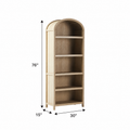 Varnholt Litladimun Arched Bookcase | untouched supplier studio 1