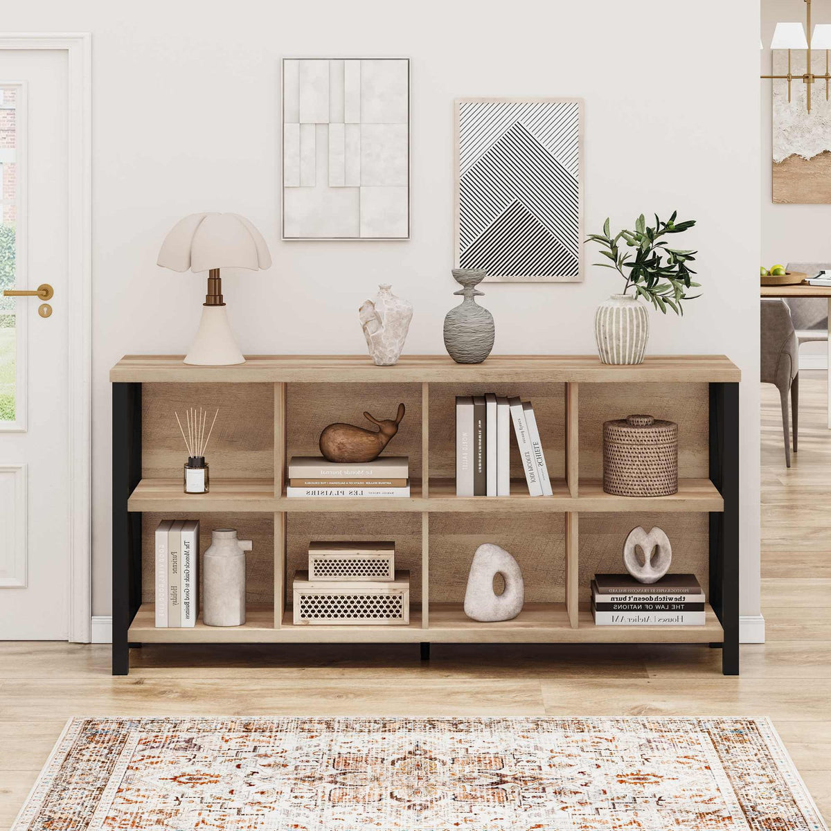 Varnholt Nolsoy Wood Bookcase