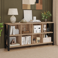 Varnholt Nolsoy Wood Bookcase in a restyled supplier room | Pipeline B room-shell edit 1