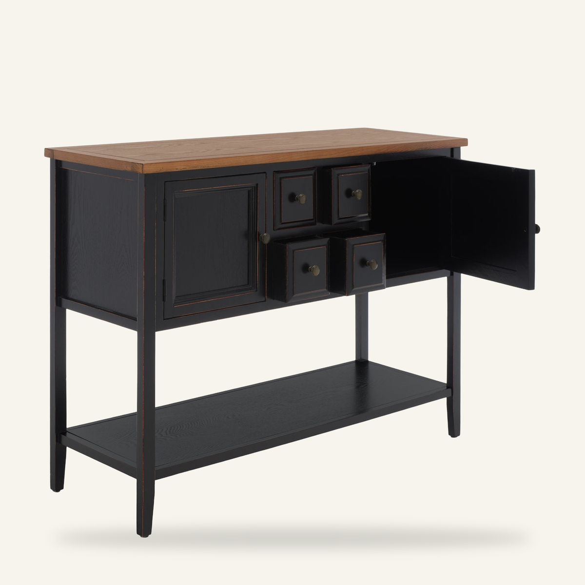 Varnholt Nordodepil Solid Wood Console