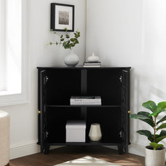 Room | The Varnholt Oyrarbakki Corner Cabinet in a styled room
