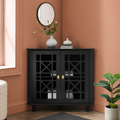 Varnholt Oyrarbakki Corner Cabinet in a restyled supplier room | Pipeline B room-shell edit 2