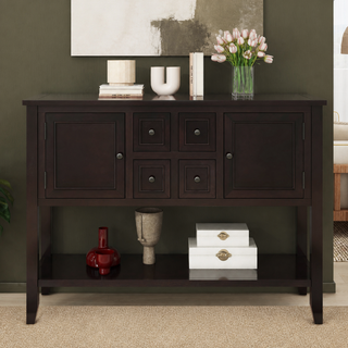 Varnholt Skuvoy Wood Sideboard