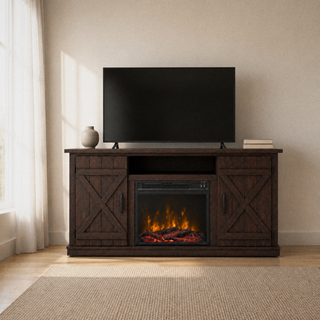 Varnholt Sumba Fireplace TV Stand