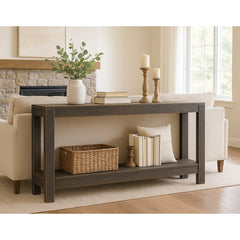 Room | The Varnholt Svinoy Wood Console Table in a styled room
