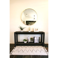 Room | The Varnholt Svinoy Wood Console Table in a styled room