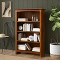 Varnholt Trongisvagur Wood Bookcase in a restyled supplier room | Pipeline B room-shell edit 1