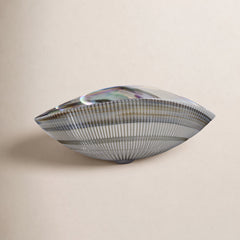 Vessel Bathroom Sink, Amalfi, Handmade Glass, Abalone
