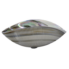 Vessel Bathroom Sink, Amalfi, Handmade Glass, Abalone