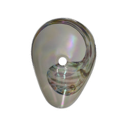 Vessel Bathroom Sink, Amalfi, Handmade Glass, Abalone