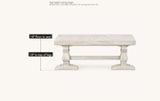 Detail | seat height and leg height -- 18 inches floor to seat, legs alone stand 16 inches