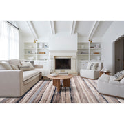 Great room | the rug shown anchoring a full living room seating area