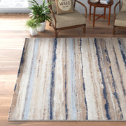 Rattan lounge | the rug shown beside a rattan lounge chair