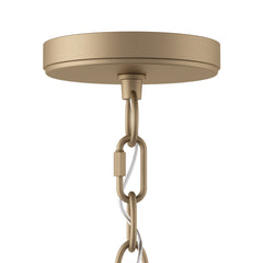 Wagon Wheel Chandelier, 12-Light with Driftwood/Brass Dust Finish
