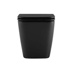 Wall Hung Toilet, Concorde, Dual Flush, Elongated Bowl, Matte Black