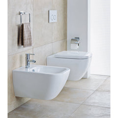 Wall Hung Toilet, Happy D.2, Dual Flush, Elongated Bowl