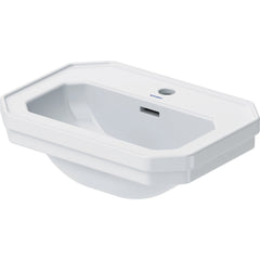 Wall Mount Bathroom Sink, 1930 Series, Ceramic, 20 Inch, Overflow, White