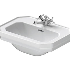 Wall Mount Bathroom Sink, 1930 Series, Ceramic, 20 Inch, Overflow, White