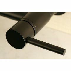 Wall Mount Bridge Kitchen Faucet, Concord, Two-Handle in Oil Rubbed Bronze