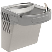 Wall Mount Drinking Fountain with Pushbar or Sensor Control in Light Gray Granite