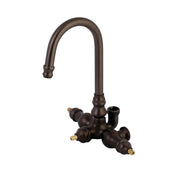 Wall Mount Gooseneck Faucet Body, Vintage, 3-3/8 inch in Oil Rubbed Bronze
