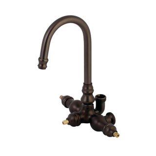 Wall Mount Gooseneck Faucet Body, Vintage, 3-3/8 inch in Oil Rubbed Bronze
