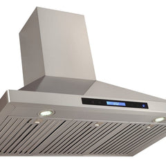 Wall Mount Range Hood, 30 Inches Wide in Stainless Steel