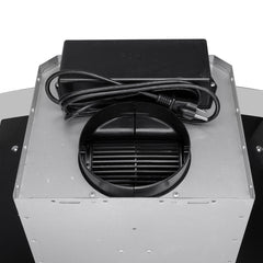 Wall Mount Range Hood, Convertible, 299 CFM, 29.3 In., Brushed Stainless Steel