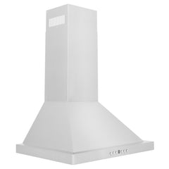 Wall Mount Range Hood, Convertible Vent, Stainless Steel