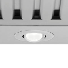 Wall Mount Range Hood, Convertible Vent, Stainless Steel