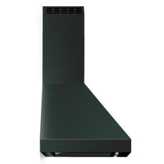 Wall Mount Range Hood, Designer, 36 Inch, 600 CFM, Matte Black