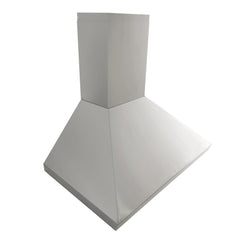 Wall Mount Range Hood, Ducted, 700 CFM, 35.75 In., Stainless Steel