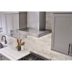 Wall Mount Range Hood, Roma, 30 in., 600 CFM, LED Light, Stainless Steel