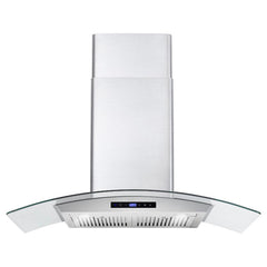 Wall Mount Range Hood, Vista, Ducted, 36 in., Touch Controls, Stainless Steel