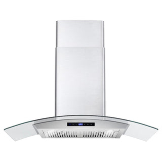 Wall Mount Range Hood, Vista, Ducted, 36 in., Touch Controls, Stainless Steel