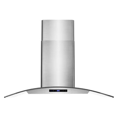 Wall Mount Range Hood, Vista, Ducted, 36 in., Touch Controls, Stainless Steel