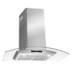 Wall Mount Range Hood, Vista, Ducted, 36 in., Touch Controls, Stainless Steel