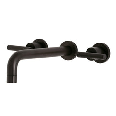 Wall Mount Roman Tub Faucet, Manhattan, Two-Handle in Oil Rubbed Bronze