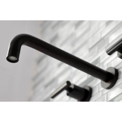 Wall Mount Roman Tub Faucet, Manhattan, Two-Handle in Oil Rubbed Bronze
