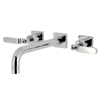 Wall Mount Roman Tub Faucet, Whitaker, Two-Handle in Polished Chrome