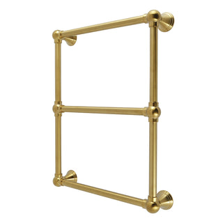 Wall Mount Towel Rack, Maximilien, 3-Tier in Brushed Brass