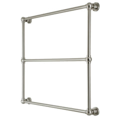 Wall Mount Towel Rack, Palatine, 36-Inch x 32-Inch, 3-Tier in Brushed Nickel