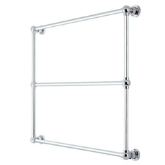 Wall Mount Towel Rack, Palatine, 36-Inch x 32-Inch in Polished Chrome