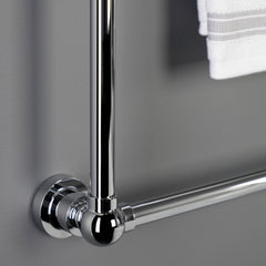 Wall Mount Towel Rack, Palatine, 36-Inch x 32-Inch in Polished Chrome