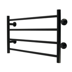 Wall Mount Towel Rack, Palatine, 4-Tier in Matte Black