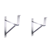 Wall Mount Utility Sink Brackets in Stainless Steel